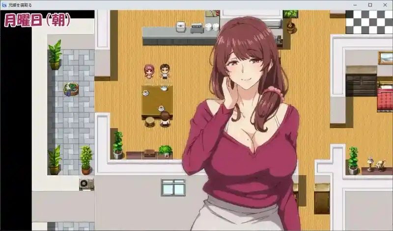 NTR兄妻~胁迫下嫂子沉沦的淫荡秘密 官方-失败 探索RPG 预览图 1